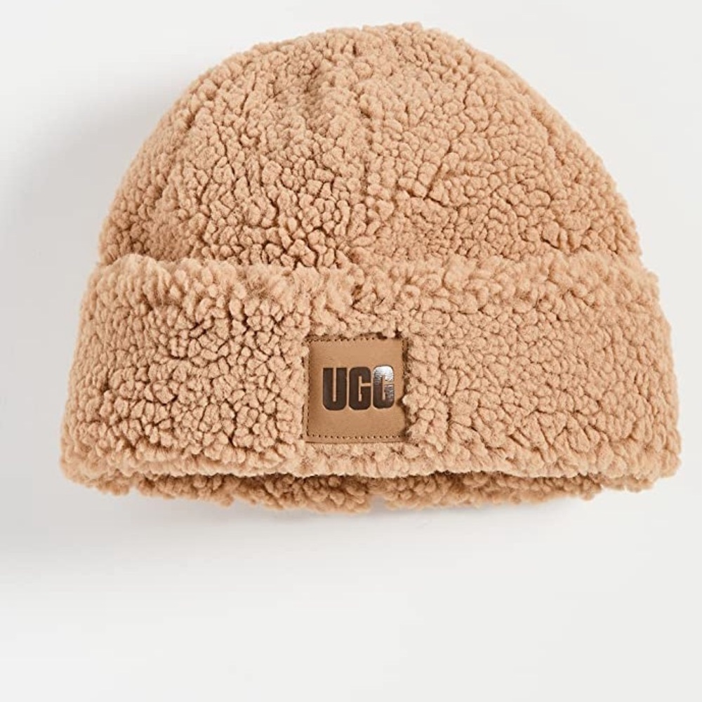Ugg Sherpa cuff beanie brand new with tags